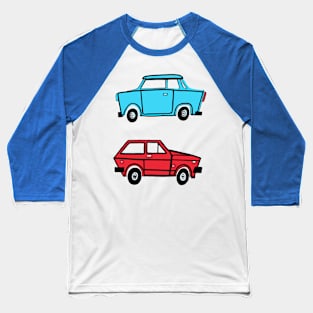 Trabant and Yugo by Pollux Baseball T-Shirt